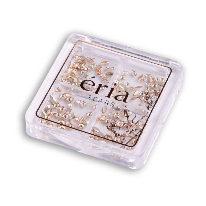 Éria Tears Light Peach | Cristale Nail Art