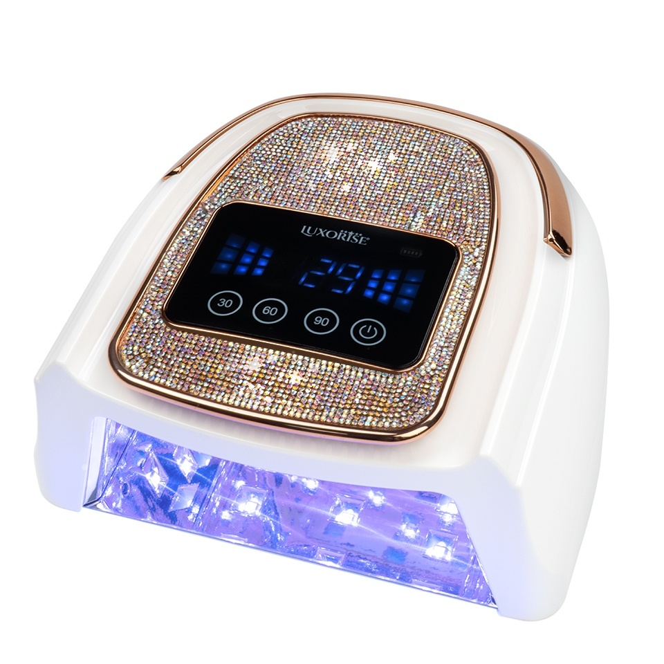 Lampa UV/LED 120W Luxorise, Rose Gold