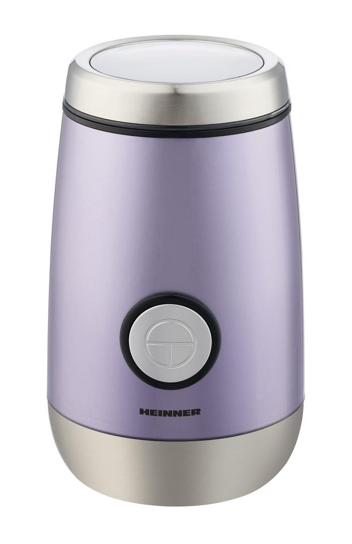 Râșniță Electrică Cafea Heinner HCG-150MOV, 150W, 50g, Inox