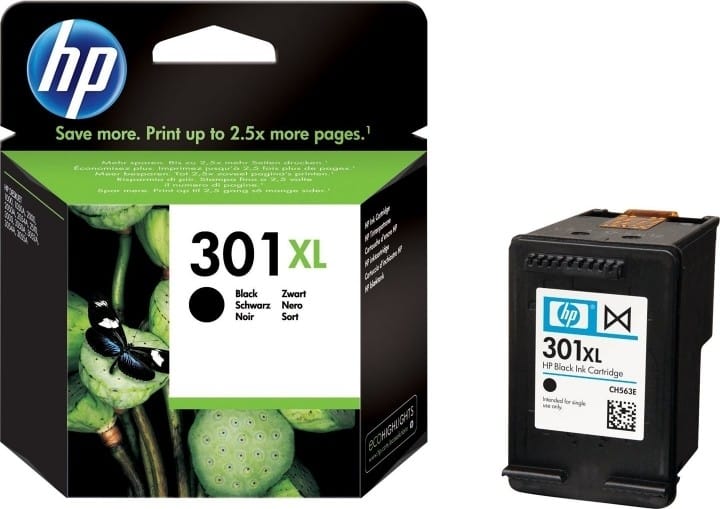 Cartus Original HP 301 Black CH563EE - 8ml pentru Deskjet - imagine 2