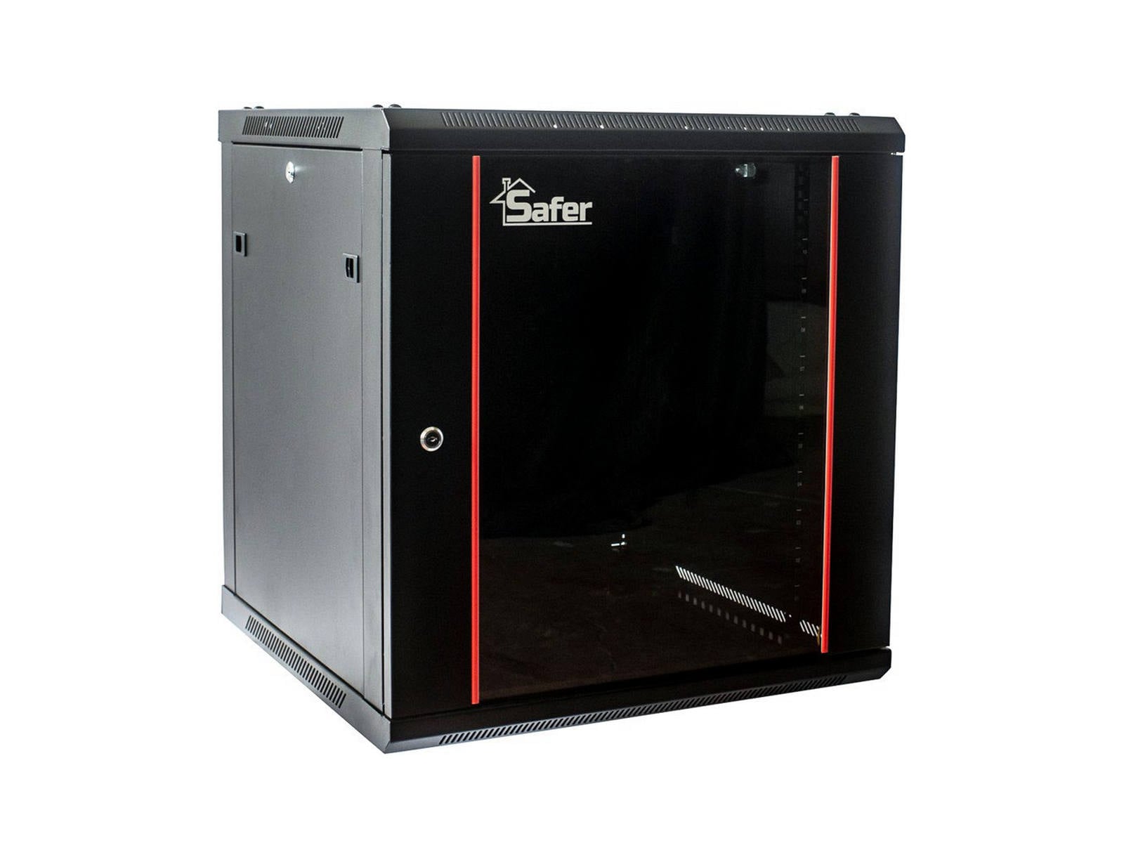 Rack 22U Safer cu Sticlă Securizată