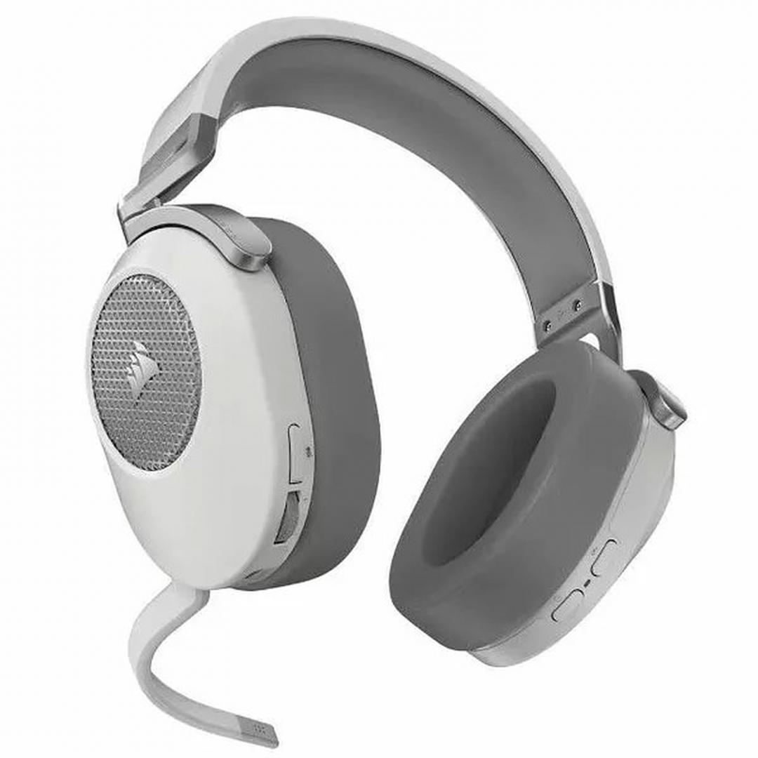Casti Gaming Corsair HS65 Wireless - Fara Fir, Alb - imagine 2