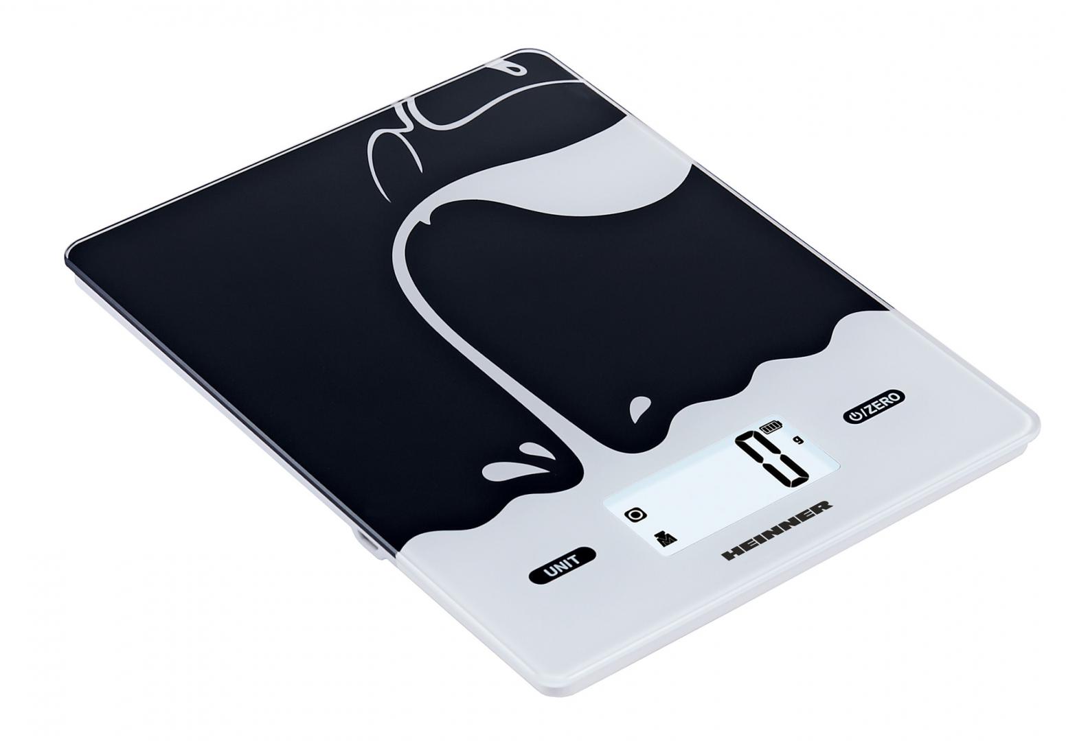 Cântar Bucătărie Heinner 5kg Digital cu USB-C Negru