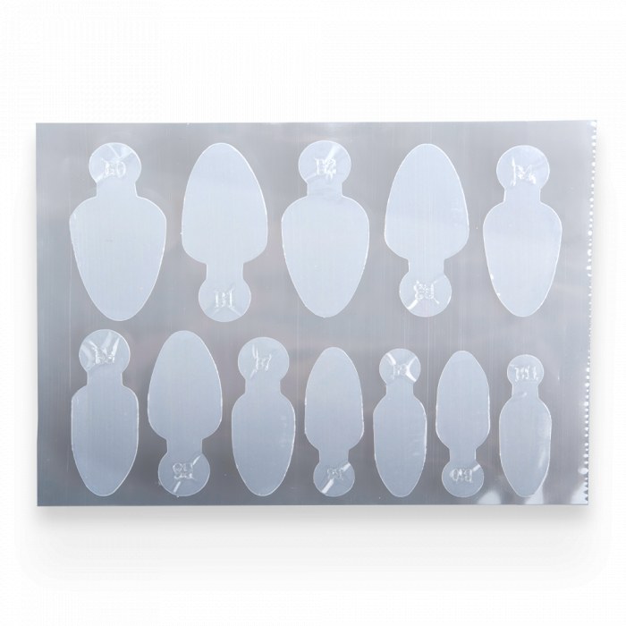 French Silicone Pads Almond | Nailshop