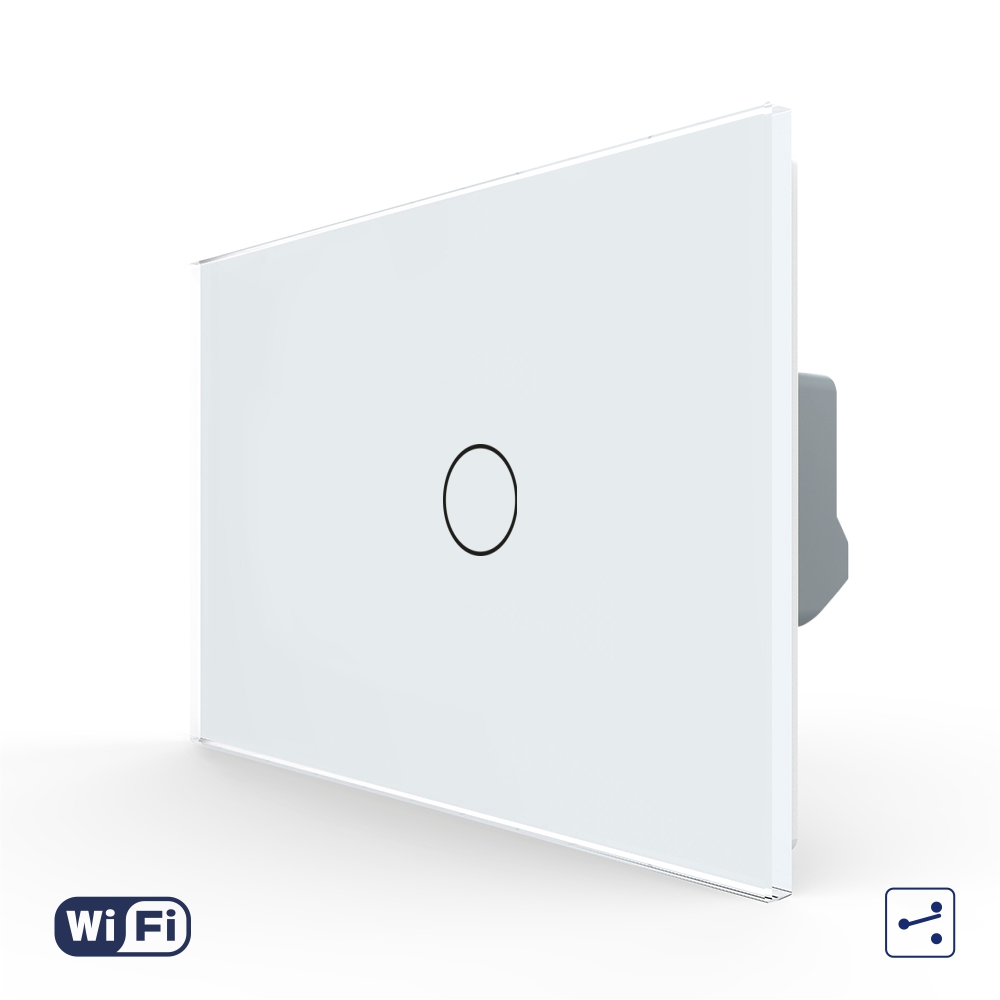 Intrerupator Touch Wi-Fi Livolo, Cap Scara, Control Inteligent