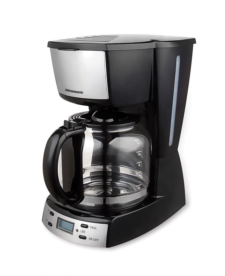 Cafetiera Digitala Heinner 1.8L 900W - Timer si Display LCD