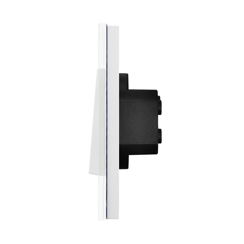 Intrerupator Dublu Scara Mecanic LUXION Sticla - imagine 3