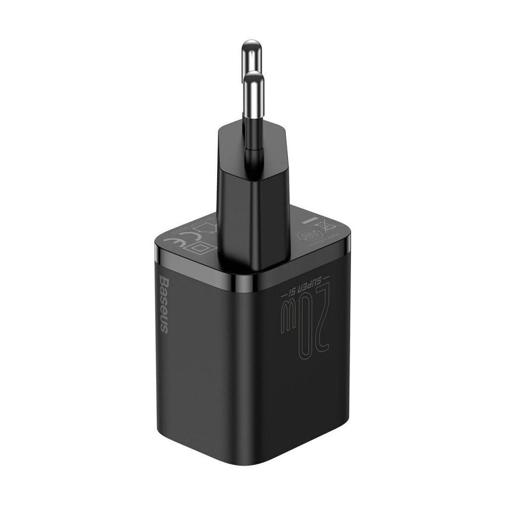 Încărcător Rețea Baseus Super Si 20W Quick Charge USB-C Negru - imagine 4