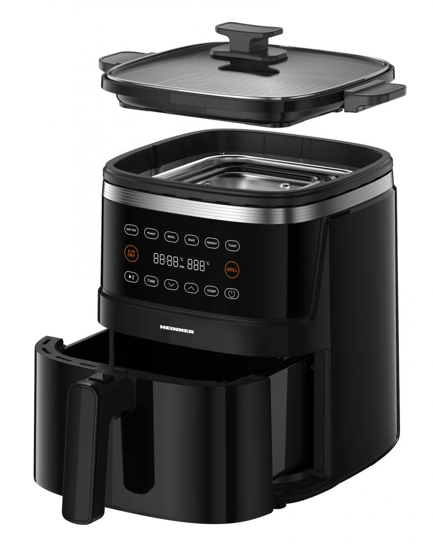 Friteuza Aer Cald Heinner VastCook 5L 2600W Digital Negru - imagine 6