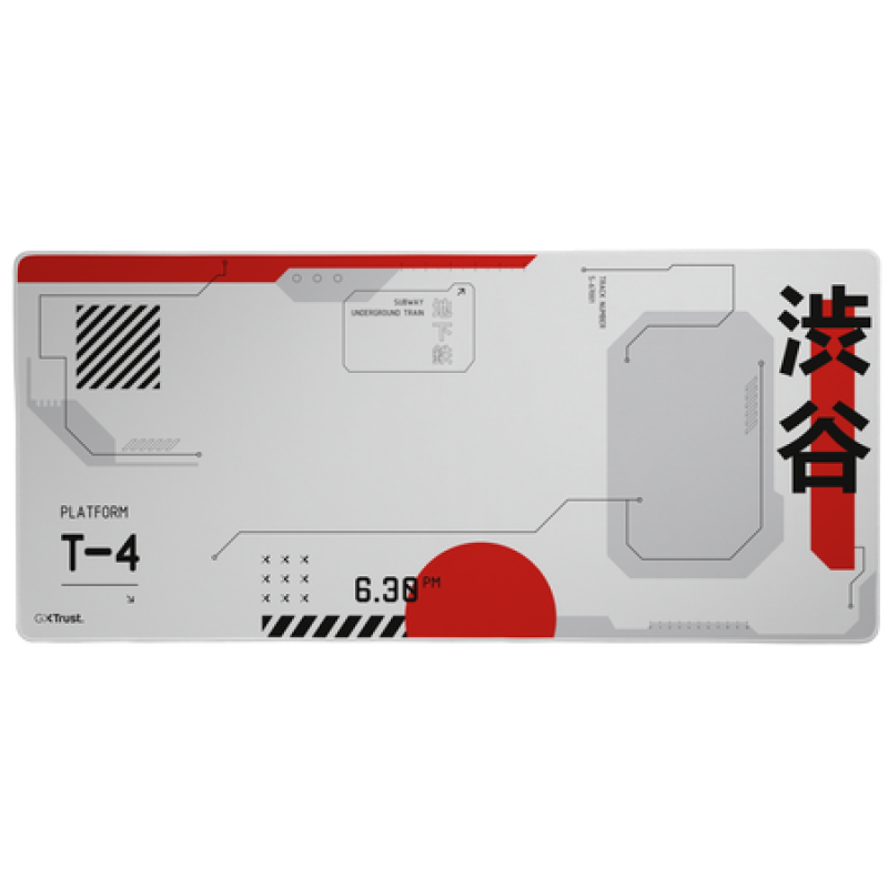 Mousepad Trust GXT 759 XXL Gaming 900x400mm - Roșu/Alb
