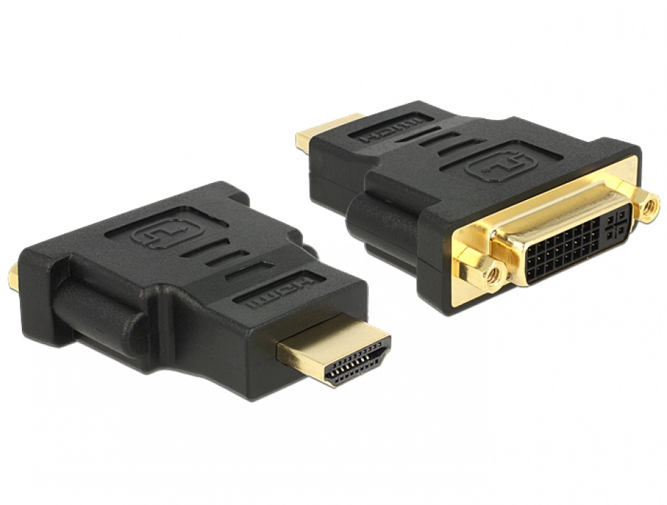 Adaptor HDMI la DVI-I Dual Link Delock