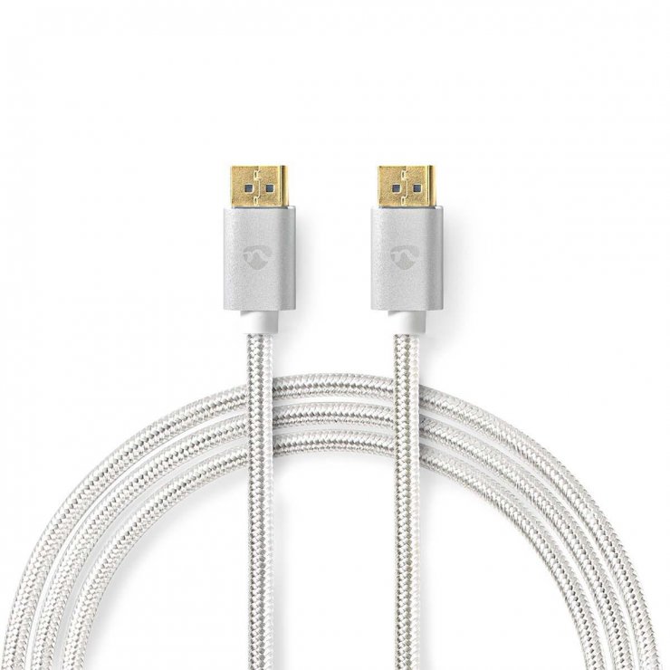 Cablu DisplayPort 8K Nedis 2m Argintiu