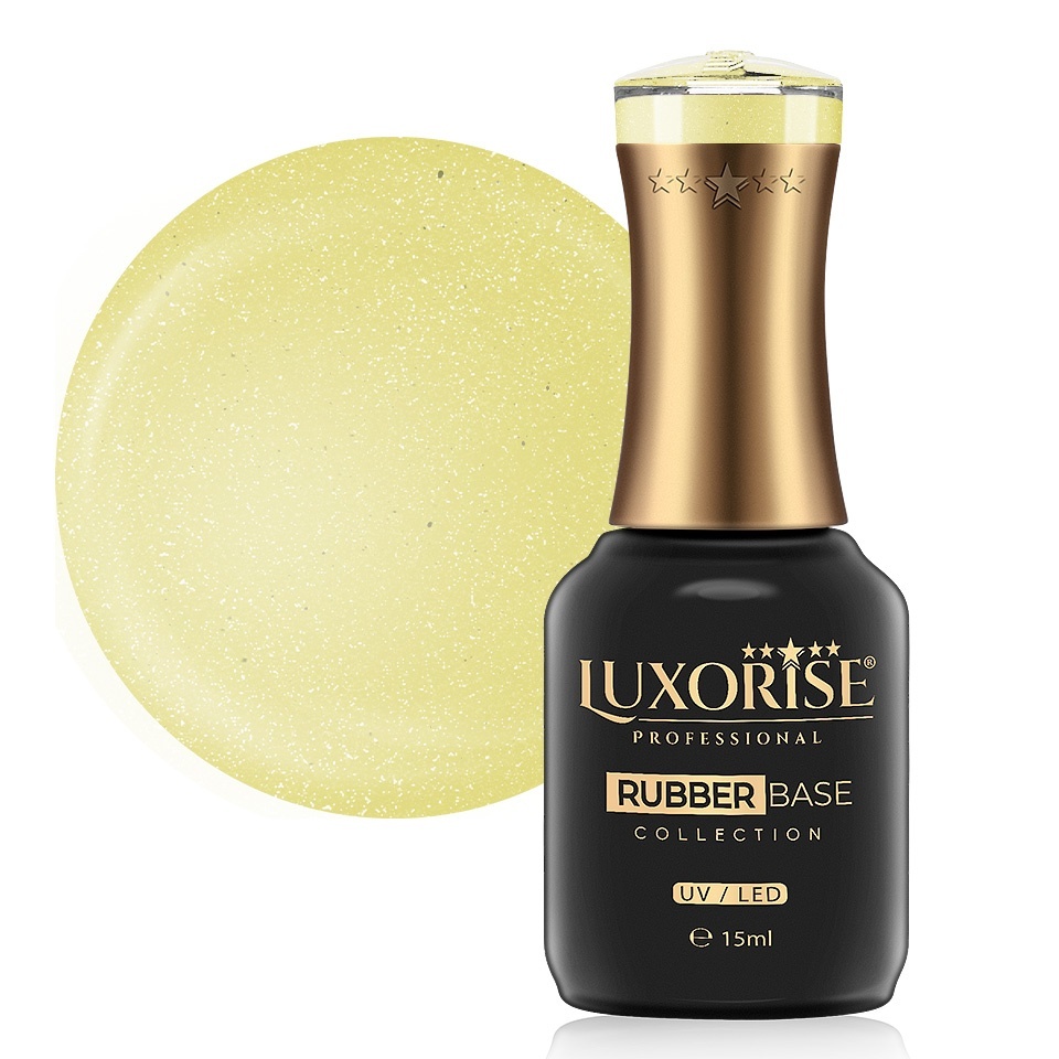 Rubber Base Luxorise Solar Bliss 15ml - Nivelare Perfectă - imagine 2