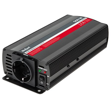 Invertor Auto Rebel 24V 230V 500W