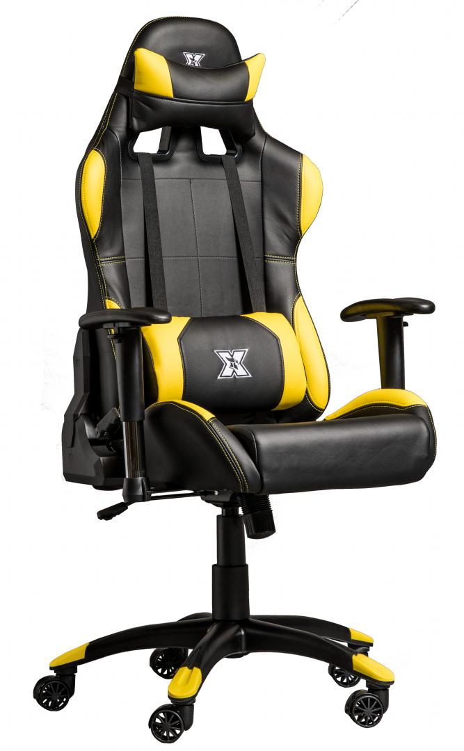 Scaun Gaming Serioux Torin X - Ajustabil, Piele Sintetica, 150Kg - imagine 4