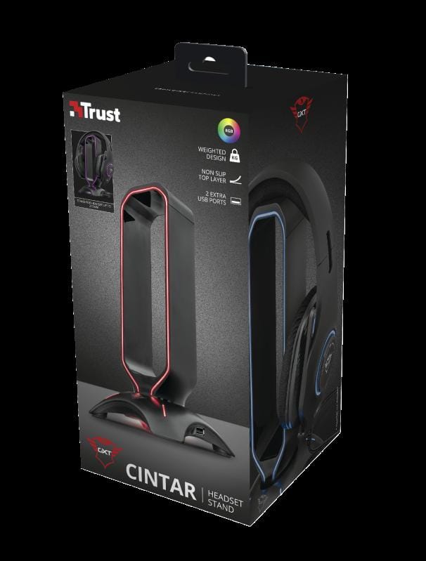 Suport Casti Trust GXT 265 Cintar RGB cu 2 Porturi USB - imagine 20