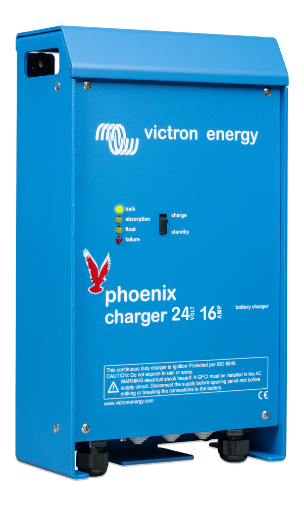 Încărcător Victron Phoenix 24/16 IP21 - 3 Ieșiri pentru Baterii 24V - imagine 4
