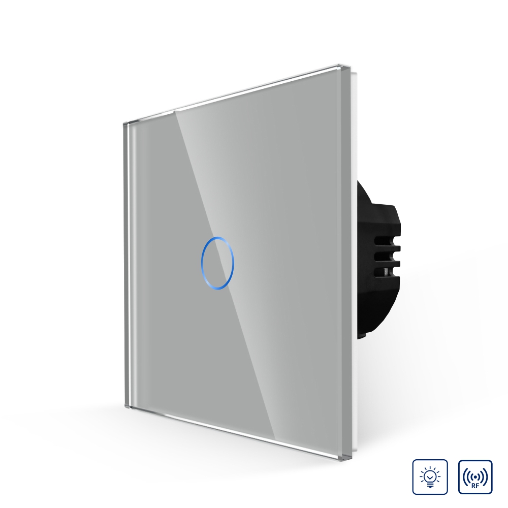 Intrerupator Touch Variator RF433 LUXION Sticla - imagine 13