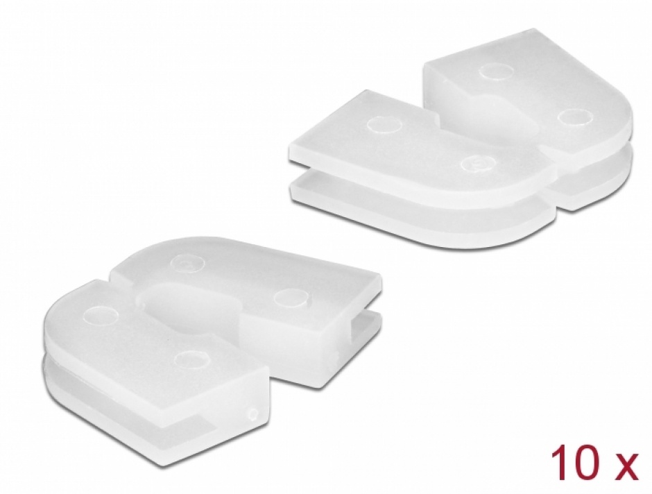 Set 10 Bucse Protectie Cablu Delock 60253