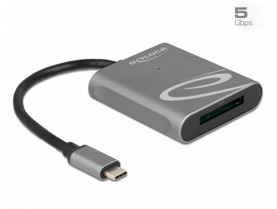 Cititor Carduri XQD 2.0 USB-C Delock