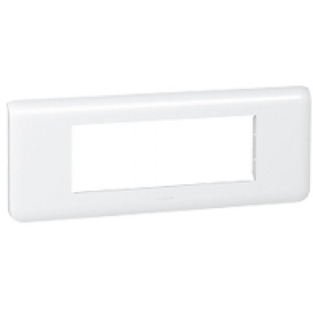 Rama ornament 6 module Legrand Mosaic alb 078816