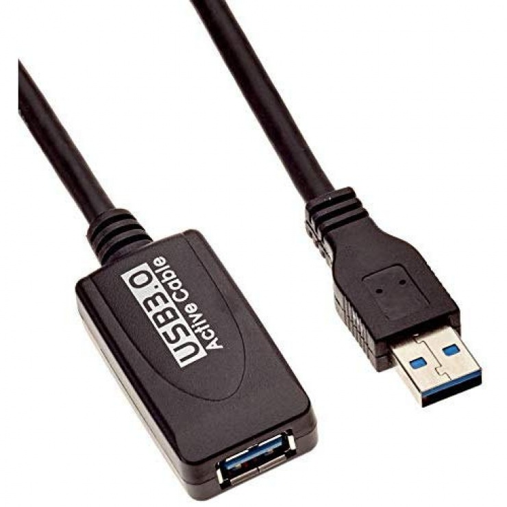 Cablu USB 3.0 Activ 20m cu Alimentator