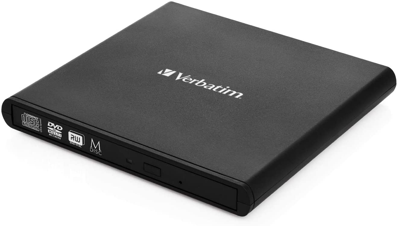 Unitate DVD-RW Verbatim USB 2.0 Externă Portabilă Negru