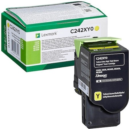 Toner Original Lexmark C242XY0 Galben 3500 pagini