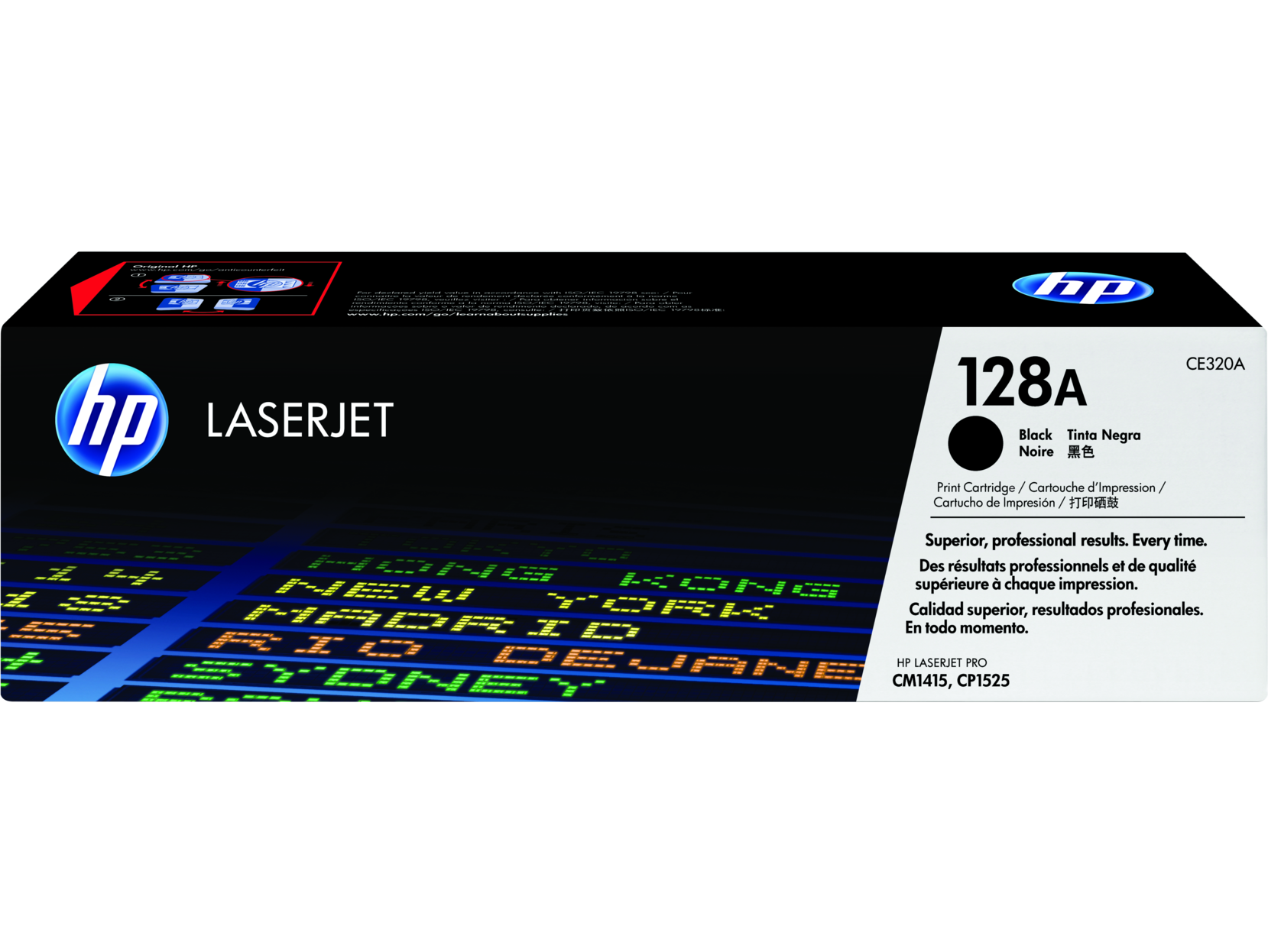 Toner HP CE320A Black Original 2000 pagini - Calitate Superioară