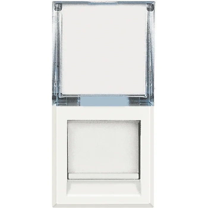 Priză RJ45 Cat6 UTP Bticino HD4279C6, alb, Axolute