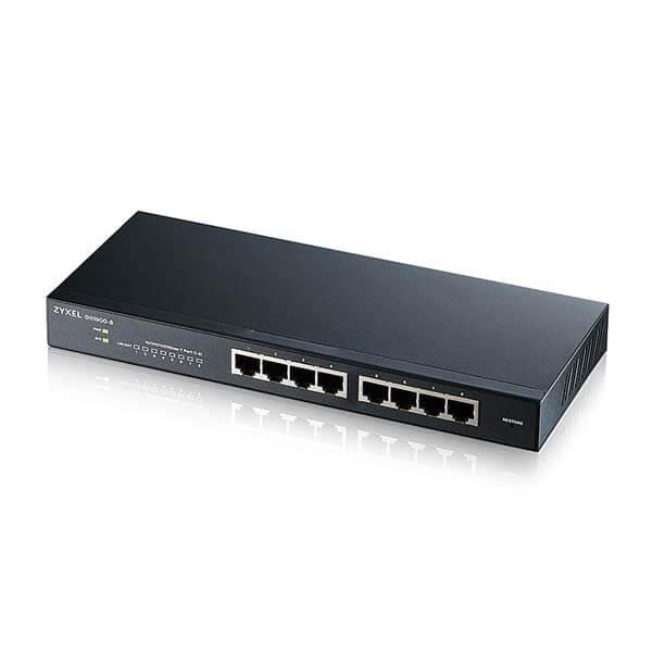 Switch Zyxel GS1900-8 Gigabit 8 Porturi - Rețea Rapidă și Fiabilă - imagine 3