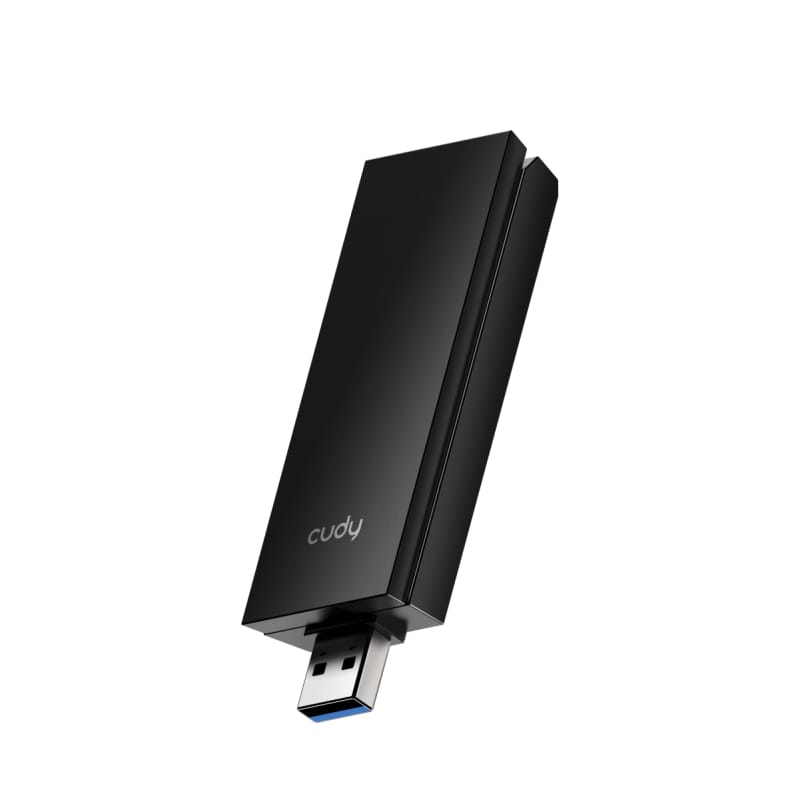 Adaptor WiFi 6 Cudy WU5400 AX5400 Tri-Band USB - 5400Mbps - imagine 2