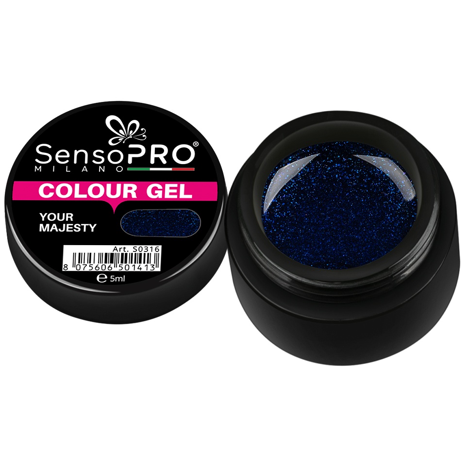 Gel UV Colorat Your Majesty SensoPRO Milano 5ml