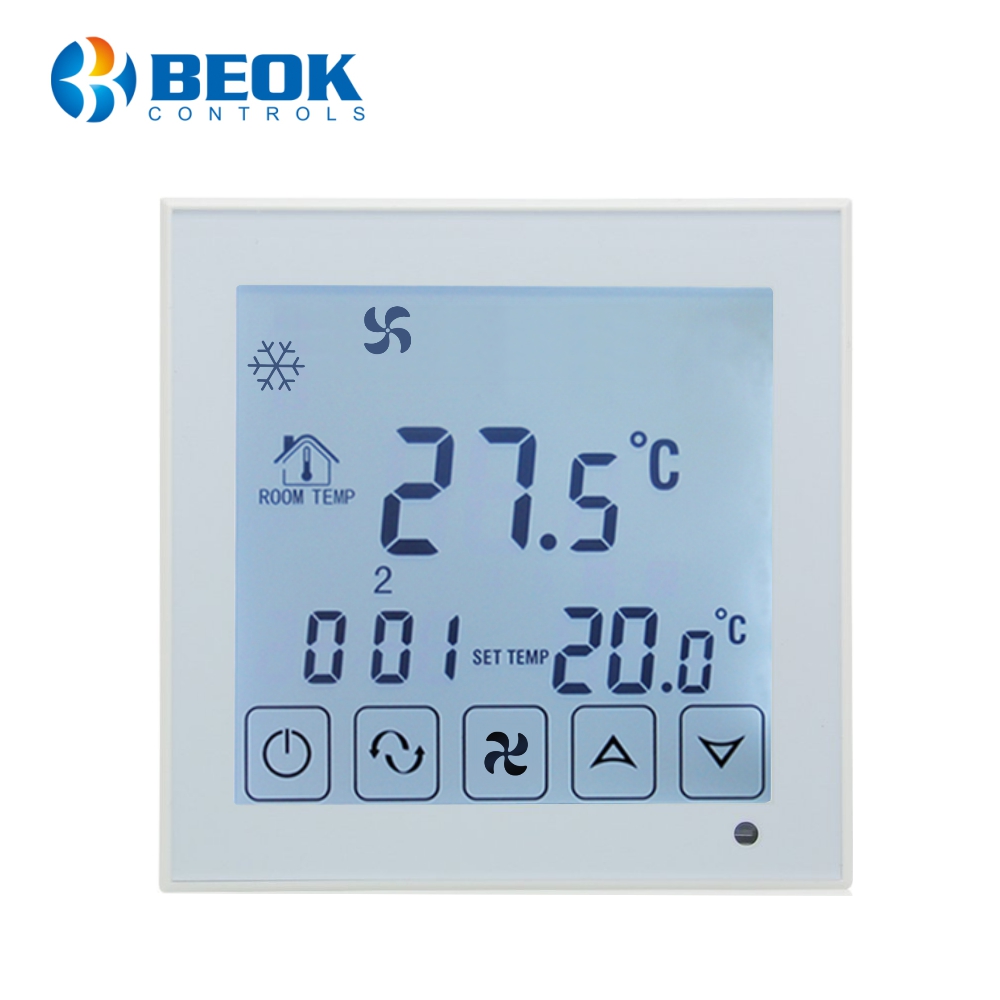 Termostat BeOk TDS23-AC2 HVAC, Programezabil 3 Nivele