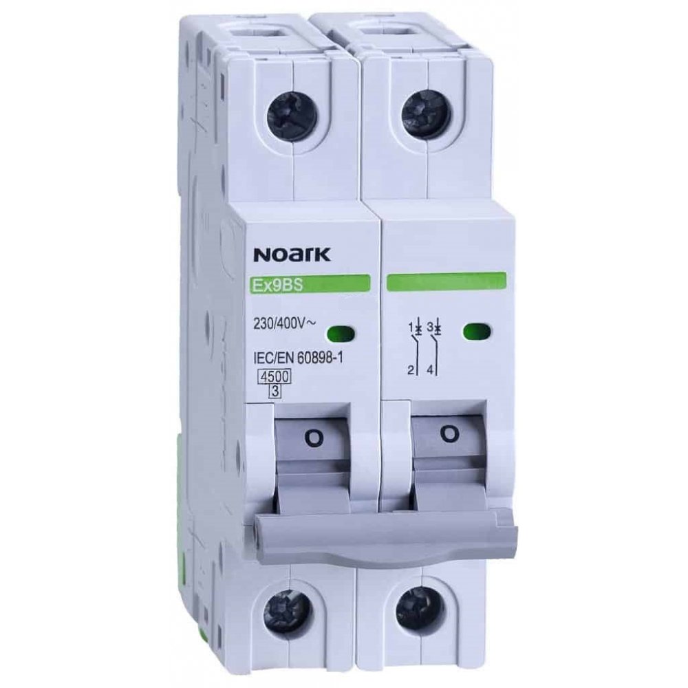 Siguranta Automata Noark Ex9BS 2P 10A Curba B