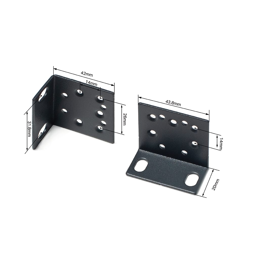 Kit Montare Rack TP-LINK RackMount Kit-19 19 inch Negru - imagine 2
