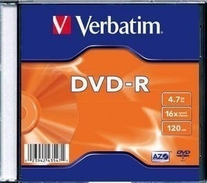 DVD-R Verbatim 4.7GB 16x Single Layer - Stocare Sigură - imagine 2