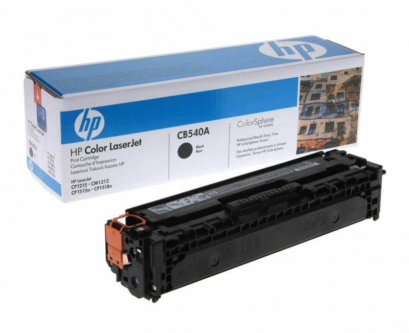 Toner HP CB540A Black Original 2200 pagini - Calitate Superioară
