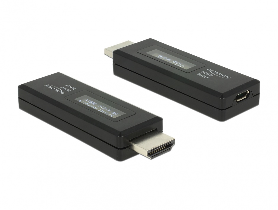 Tester HDMI EDID Delock cu OLED