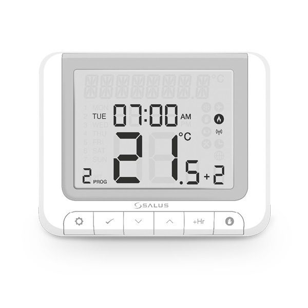 Termostat Salus RT520RF, Control Eficient, Ecran LED - imagine 2