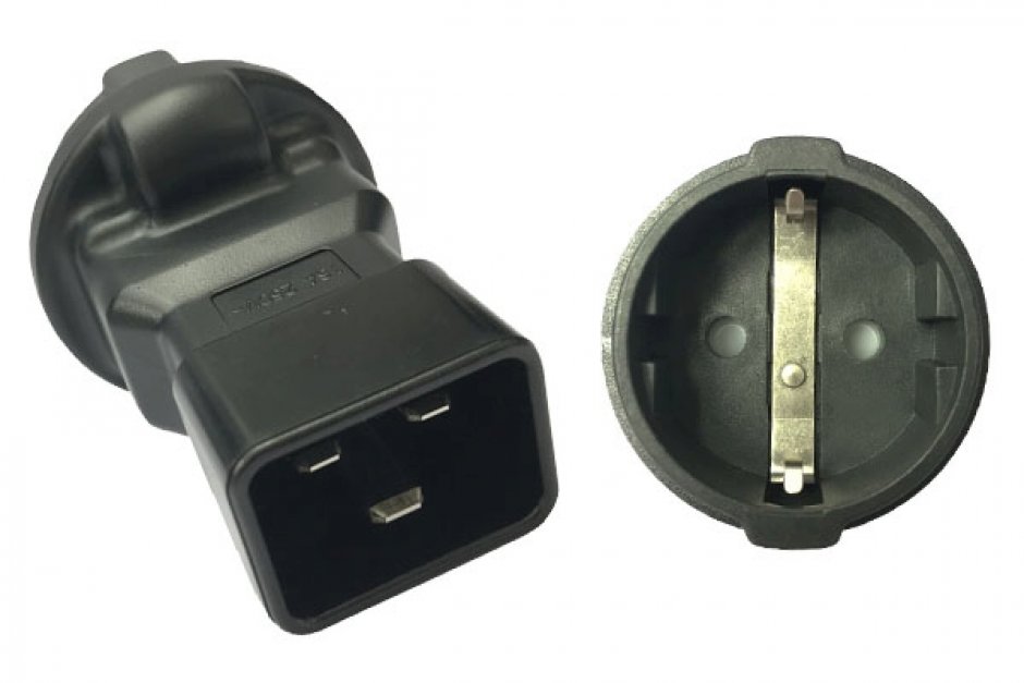 Adaptor Schuko Mama la IEC C20 16A OEM
