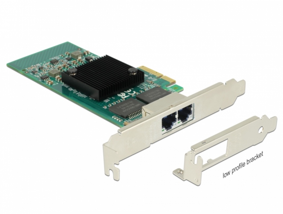Placa Retea Delock Dual Gigabit LAN Intel i350
