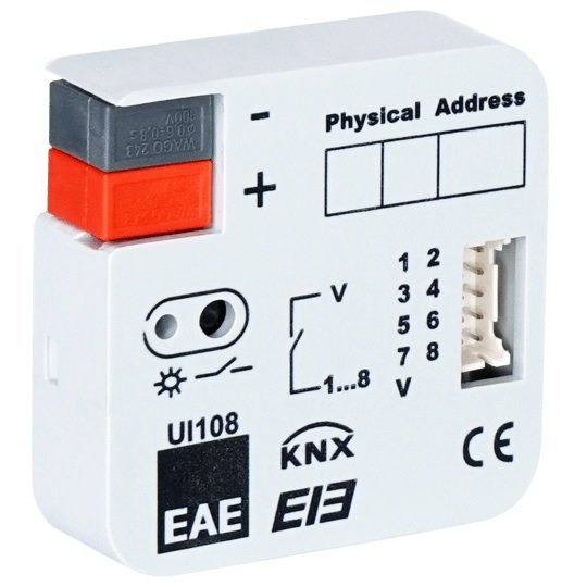Interfață Universală EAE KNX UI108 | Convertește Comutatoare