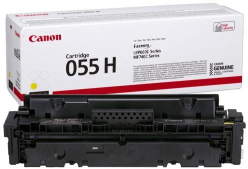 Toner Original Canon CRG055HY Yellow - 5900 pagini