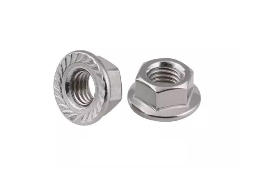 Piulita Inox Flansa Autoblocabila M8 | Atu tech