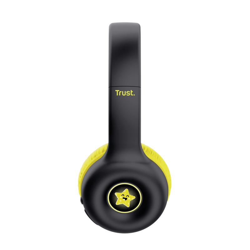 Casti Trust Nouna WS Kids Negru - Audio Premium pentru Copii - imagine 3