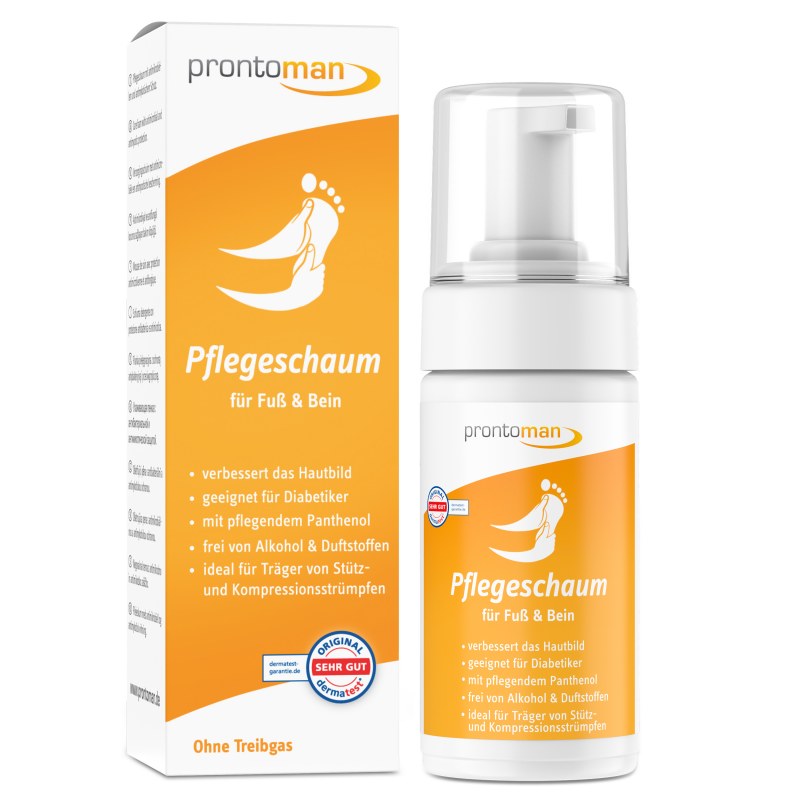 Nailshop Prontoman Spumă de Îngrijire Picioare 100 ml