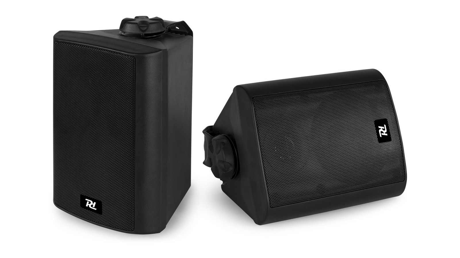 Set 2 boxe pasive interior Power Dynamics ODS50B, 2 canale, 5 inch, 50W RMS, 8 ohm, negru, montaj perete, carcasa ABS, IP20
