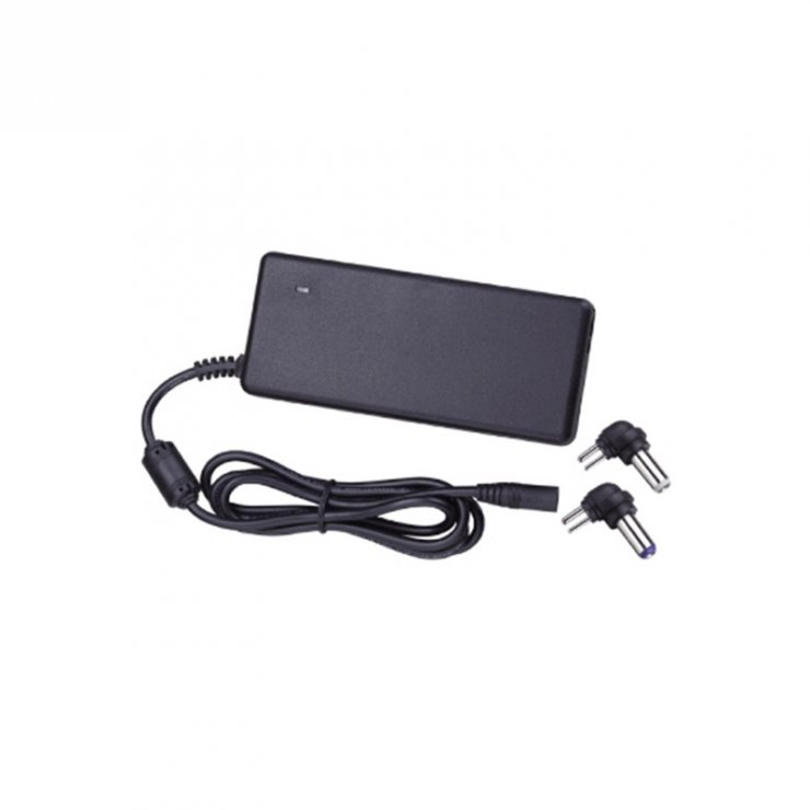 Oem Încărcător priză 12V 5A 60W, 2 mufe DC interschimbabile