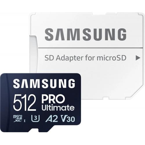 Card Memorie Samsung PRO Ultimate 512GB 200MB/s U3 V30 A2 - imagine 4